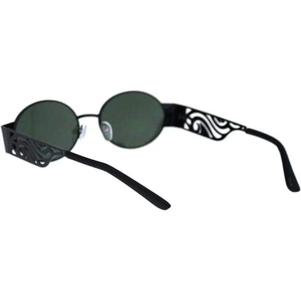 Oval Sunglasses‎ Vintage Style Designer Fashion Frames Men Hip Hop Street Wear